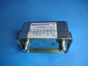 Viewsonics Rain-Hat In-Line CATV Coax Equalizer 40-860MHz 9dB Gain VSSMEQ-9-860 - Picture 1 of 2
