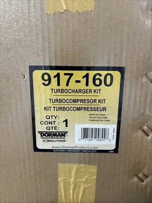 Kit de turbocompresor y junta Dorman #917-160, Saab 9-3 2001-00, Saab 9-5 2009-99 Foto 1 de 4