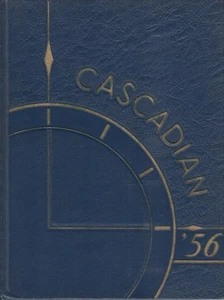 CASCADE COLLEGE PORTLAND OREGON 1956 CASCADIAN, OWNED BY PROF. ELISABETH BATTIN - Picture 1 of 4