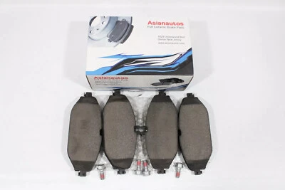 Asianautos Full Ceramic Front Brake Pads W/Hardware For Mercedes Benz E300 18-19 - Image 1 of 4
