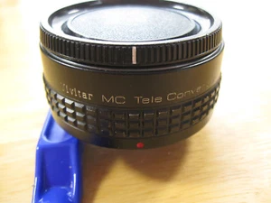 Vivitar MC Automatic Tele Converter 2X-22 Manual Lens K Mount Adapter - Picture 1 of 5