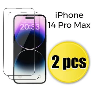 Tempered Glass Screen Protector for iPhone 14 Pro Max - Picture 1 of 10