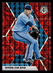 2021 Panini Mosaic #178 Reactive Red Hyun-Jin Ryu Toronto Blue Jays - Picture 1 of 2