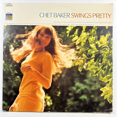 CHET BAKER “SWINGS PRETTY”LP/SUNSET RECORDS SUS-5180 (VG) Stereo - Image 1 of 4