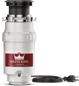 1/3 HP Garbage Disposal Compact Food Waste Disposer for Under Kitchen Sink - Picture 1 of 10