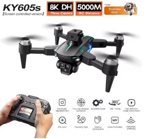 sma04 KY605 Drone RC with screen 8K Professional - Photo 1/16