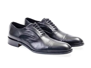 100% Mens Leather. Oxford - Shoes - Picture 1 of 10