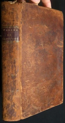 1810 JOHN WALKER ELOCUTION ENGLISH LANGUAGE PRONUNCIATION BODY LANGUAGE CUES - Image 1 of 4