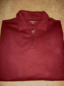 Mens Cranberry CROFT & BARROW Pullover Sweatshirt XL - Picture 1 of 1