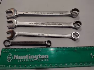 Set of 4 combination wrenches - different brands - Picture 1 of 2