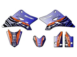 2006-2022 TTR 50 TIGRE Blue Senge Graphics Kit Compatible with Yamaha - Picture 1 of 10