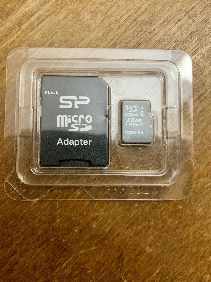 Silicon Power 16 GB Superior Micro SDXC UHS Brand NEW Toshiba with Adapter - Image 1 of 1