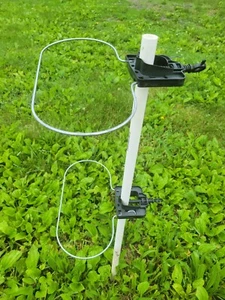 3 Sets Of 2 Veggie Cage No Tie Tomato Bean Pea Support Rings USA Made.  - Picture 1 of 2