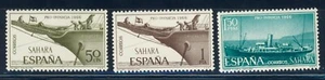 SELLOS DE SAHARA. EX-COLONIA ESPAÑOLA EDIFIL 249/51**. AÑO 1966. LOS DE LA FOTO - Imagen 1 de 1