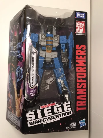 Transformers Siege War for Cybertron Thundercracker Voyager Seeker WFC S39 New Cover