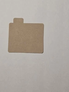 2.12" X 2.12" Kraft Br. Self Adhesive Lip Balm Labels W/ Tamper Res., 288 Labels - Picture 1 of 2