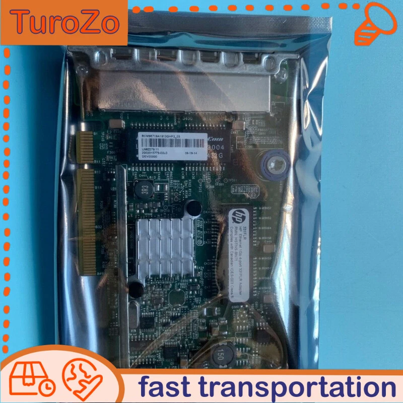 629133-001 Network card HP 1Gb 4-port 331FLR 629135-B21, 634025-001,  629133-001 - Image 1 of 4