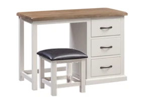 York Painted Pine Dressing Table and Stool - Picture 1 of 3