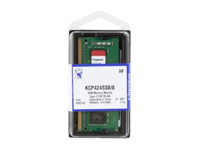 Kingston KCP424SS8/8 8GB DDR4 2400MT/s Non ECC Memory RAM SODIMM - Image 1 of 2