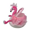 Pink Flamingo Plush Easter Kids Big Cute Halloween or Gift basket Sparkle