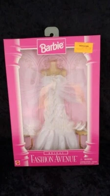 Barbie Fashion Avenue Bridal Gown White Lace Dress 1996 #15897 NEW NIB - Image 1 of 4
