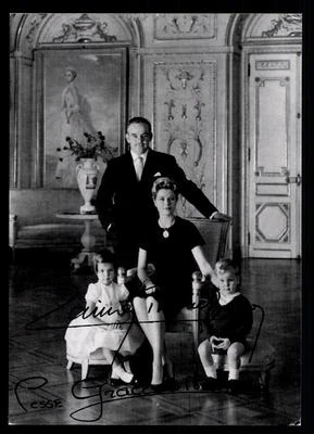 Fürstin Gracia Patricia von Monaco Autogrammkarte  TOP - Bild 1 von 2