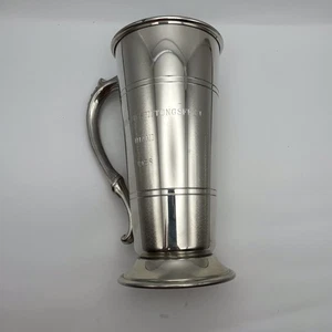 Auerhahn Stiftungsfest Miami “88 Sheffield England Pewter Tankard Scroll Handle - Picture 1 of 9