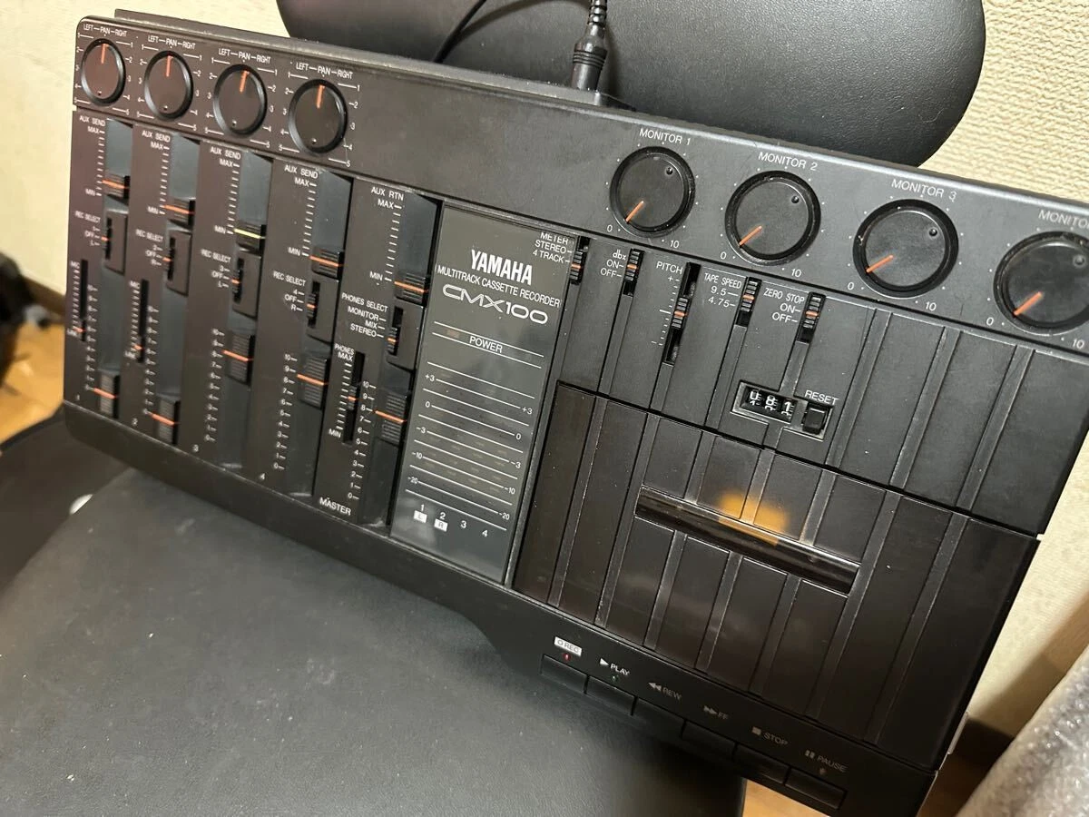 その他 YAMAHA CMX100 YAMAHA CMX100 Multitrack Cassette Recorder Serviced Tested w/ AC