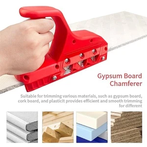 Plasterboard Edger 45° 60° Portable Drywall Planer Efficient Smooth Trimming - Picture 1 of 7