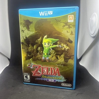 The Legend of Zelda: The Wind Waker HD (WII U, 2013) Gold Holofoil [US Version] - Image 1 of 4