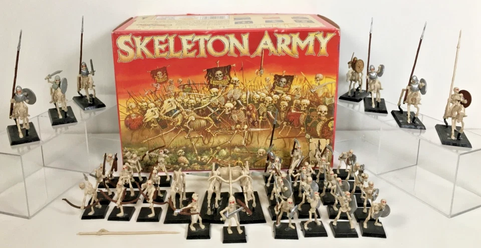 WARHAMMER WFB UNDEAD SKELETON ARMY BOX SET OOP BD037 OLDHAMMER - Image 1 of 4