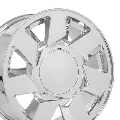 17x7.5 Fits Cadillac DTS Style 5x115 Chrome Rim CA01 Hollander 4553 - Image 1 of 4