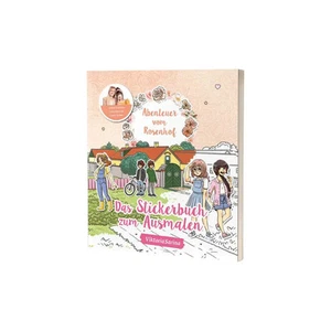 Abenteuer vom Rosenhof: Das Stickerbuch zum Ausmalen - Bild 1 von 1