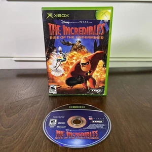 Disney’s The Incredibles Rise of the Underminer (Microsoft Xbox, 2005) No Manual - Picture 1 of 9