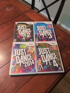 Just Dance 2, 3 4 % 21014 Nintendo Wii CIB & Tested!- Great Condition - Picture 1 of 11