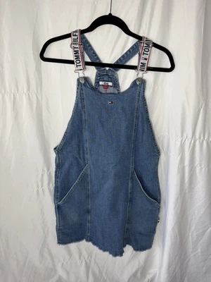 Vestido Tommy Hilfiger Para Mujer Vintage Y2K Denim Mono Azul M Foto 1 de 4