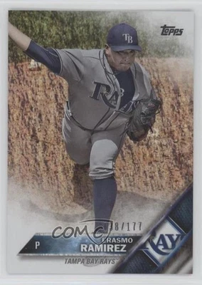 2016 Topps Factory Set Foil /177 Erasmo Ramirez #483 - Image 1 of 2