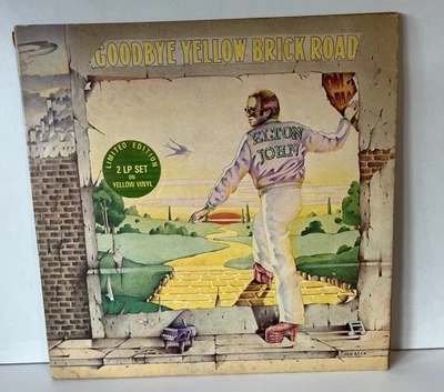 ELTON JOHN - Goodbye Yellow Brick Road YELLOW VINYL DJE 29001 See Description - Image 1 of 4