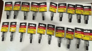 Lote de 20 enchufes hexagonales de freno de disco Great Neck de 3/8" - Imagen 1 de 2