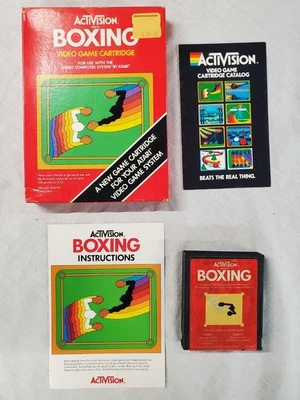 Boxing ( Atari 2600, Activision  ) Complete In Box CIB  - Image 1 of 4