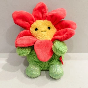 Bum Bumz By Russ 7.5” Dan PINK FLOWER Plush Springbumz EASTER 2024 - Picture 1 of 6