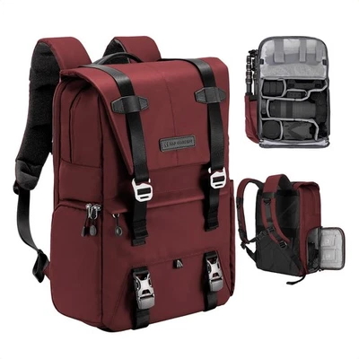 K&F CONCEPT Camera Backpack Extra Large Camera Bag for Photographer w/ Raincover - Image 1 of 4