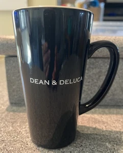 DEAN & DELUCA Black & White Latte Mug Size 370ml NWT - Picture 1 of 4