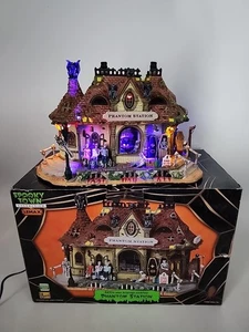 Lemax Spooky Town - Phantom Station - Tested and works - Picture 1 of 7