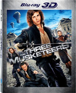 The Three Musketeers [New Blu-ray 3D] 3D, Ac-3/Dolby Digital, Dolby, Digital T