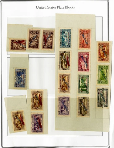 Lebanon Rare 18x Portuguese Colonial UPU Specimen Stamps Cover