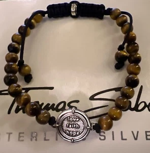 Thomas Sabo Tigeraugen Liebe Glaube Hoffnung Armband Neu - Bild 1 von 3