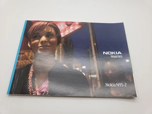 Nowy / stary zapas rzadki angielski NOKIA N95 8GB telefon komórkowy instrukcja obsługi przewodnik UK3POST - Zdjęcie 1 z 4