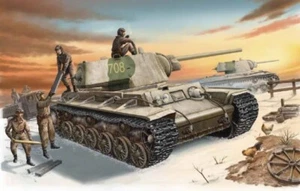 Trumpeter 00359 KV-1 1942 HEAVY CAST TURRET TANK 1:35 Kit di modellismo - Foto 1 di 10
