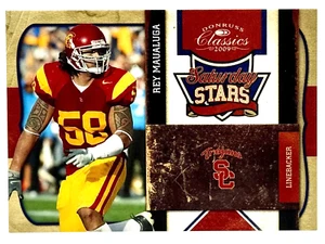 2009 Donruss Classics Saturday Stars #29 Rey Maualuga RC Cincinnati Bengals - Picture 1 of 2